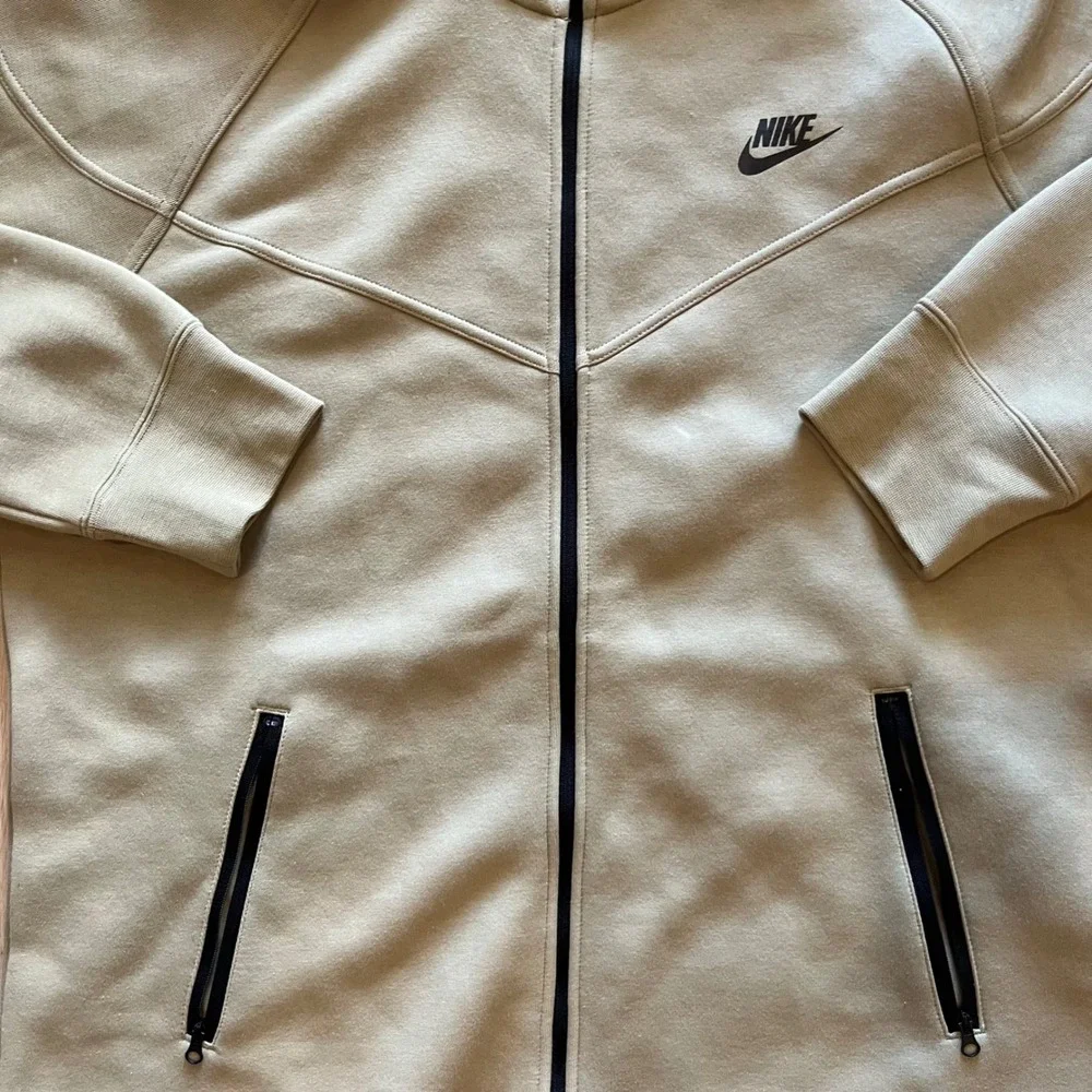 Nike Tech Fleece Windrunner Full Zip Hoodie Khaki Olive Green FB8338-276 Mens XL